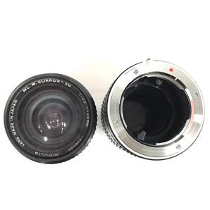 MINOLTA X-1 MC ROKKOR-PG 1:1.2 58mm 含む 一眼レフ フィルムカメラ マニュアルフォーカス セットの画像7
