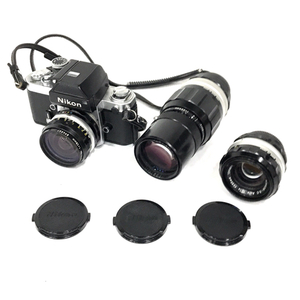 Nikon F2 フォトミック NIKKOR-H・C Auto 1:3.5 28mm NIKKOR-S・C Auto 1:1.4 50mm 含む 一眼レフ フィルムカメラ