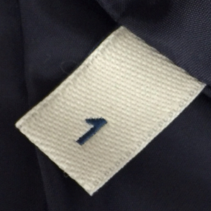 モンクレール サイズ 1 PETREA GIUBBOTTO ナイロン 長袖 ダウンジャケット ジップアップ アウター レディース 紺系の画像9
