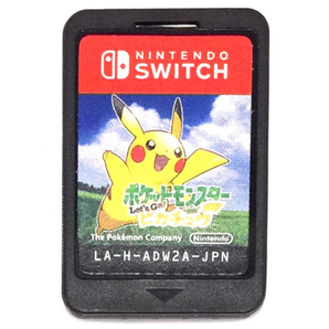 任天堂 ニンテンドースイッチ ポケットモンスター レッツゴー ピカチュウ イーブイ セット ゲームソフトの画像2