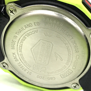 カシオ Gショック G-SQUAD スポーツライン クォーツ 腕時計 GBD-200 モバイルリンク機能 付属品あり 稼働品の画像2