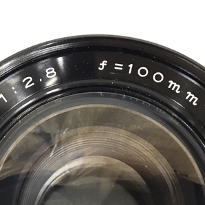 1円 MAMIYA MAMIYA-SEKOR 1:2.8 100mm カメラレンズ 中判カメラ用 マニュアルフォーカス C121451-2の画像6