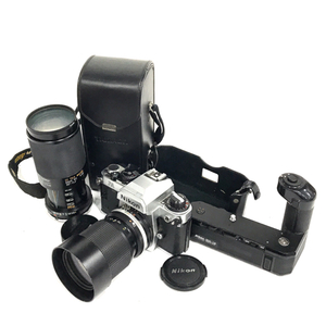 Nikon FA Zooom-NIKKOR 35-105mm 1:3.5-4.5 含む 一眼レフ フィルムカメラ マニュアルフォーカス セット
