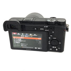 1円 SONY a6400 ILCE-6400 E 1.8/50 OSS ミラーレス一眼 デジタルカメラ C020035の画像6
