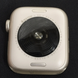 1円 Apple Watch SE 第2世代 40mm GPSモデル MNJP3J/A A2722 スターライト スマートウォッチ 本体の画像3