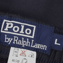 ポロ ラルフローレン サイズL イージーパンツ コットン ウエスト紐 メンズ ネイビー ボトム POLO Ralph Lauren_画像5