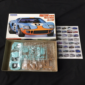 1円 フジミ 1/24 フォードGT40 1969年ル・マン優勝車 他 ランボルギーニ イオタ 等 未組立 まとめセットの画像2