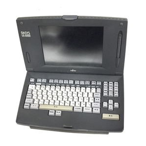 FUJITSU 富士通 OASYS LX-6000 パーソナルワードプロセッサ ワープロ 通電確認済 QR044-254の画像1