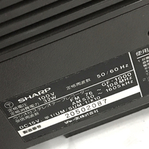 SHARP GF-1000 SEARCHER-W FM AM ラジカセ オーディオ機器 ジャンク QR044-347_画像9