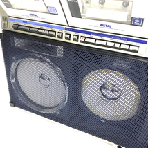 SHARP GF-1000 SEARCHER-W FM AM ラジカセ オーディオ機器 ジャンク QR044-347_画像4