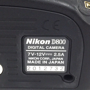 Nikon D800 デジタル一眼レフ デジタルカメラ ボディ 本体 QZ044-23の画像10
