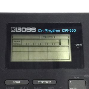 BOSS Dr.Rhythm DR-550 ドクターリズム リズムマシン ACアダプター付き QR043-261の画像5