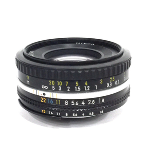 Nikon Ai-s NIKKOR 50mm 1:1.8 50mm 1:1.4 カメラレンズ マニュアルフォーカス 2本セット QR043-331の画像2