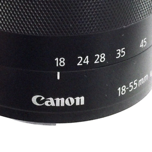 1円 Canon ZOOM LENS EF-M 18-55mm 1:3.5-5.6 IS STM 一眼 オートフォーカス カメラ レンズ 光学機器の画像7