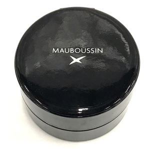 モーブッサン クォーツ 腕時計 メンズ シルバーカラー文字盤 未稼働品 付属品あり ファッション小物 MAUBOUSSINの画像8