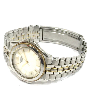 セイコー クレドールクォーツ 腕時計 8J81-6A20 未稼働品 18KT + SS ベゼル メンズ 純正ブレス ファッション小物の画像5