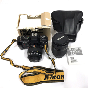 Nikon F-501 AF NIKKOR 35-70mm 1:3.3-4.5 70-210mm 1:4-5.6 一眼レフ フィルムカメラ オートフォーカス