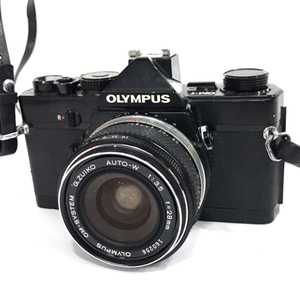 OLYMPUS OM-1 G.ZUIKO AUTO-W 1:3.5 28mm 一眼レフフィルムカメラ レンズ マニュアルフォーカス