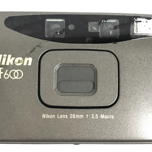 Nikon AF600 28mm 1:3.5 MACRO コンパクトフィルムカメラ オートフォーカスの画像3