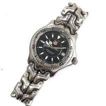 タグホイヤー プロフェッショナル 200m デイト クォーツ 腕時計 メンズ ブラック文字盤 ブランド小物 TAG Heuer_画像8