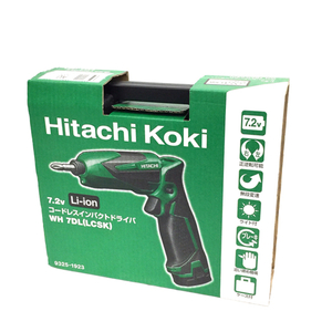  beautiful goods Hitachi Koki WH 7DL 7.2V cordless impact driver power tool accessory equipped 