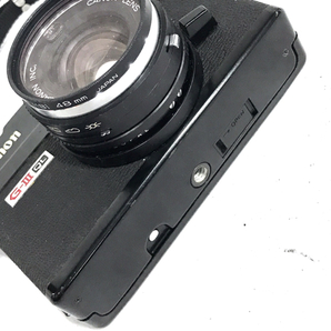 CANON Canonet QL17 G-Ⅲ QL 40mm 1:1.7 レンジファインダー フィルムカメラ マニュアルフォーカス QR051-350の画像5