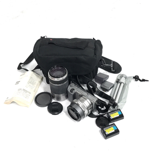 1 Yen Sony Nex-5r E 3,5-5,6/PZ 16-50 OSS E 4,5-6,3/55-210 Основная без зеркала цифровая камера