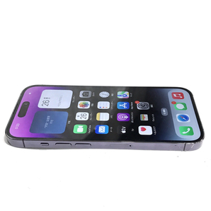 1円 docomo Apple iPhone 14 Pro 128GB ディープパープル MQ0F3J/A スマホ 本体 利用制限 SIMロック解除済みの画像5
