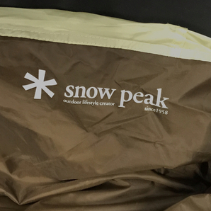 1円 スノーピーク ランドロック TP-671 2ルーム シェルター テント アウトドア用品 キャンプ用品 Snow Peakの画像9
