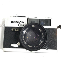 KONICA C35 FD HEXANON 38mm 1:1.8 コンパクトフィルムカメラ マニュアルフォーカス QR043-403_画像2