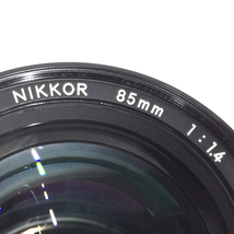 1円 Nikon NIKKOR 85mm 1:1.4 カメラレンズ Fマウント マニュアルフォーカス_画像8