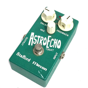 Stafford Maxon ASTROECHO eko - pedal guitar effector electrification has confirmed staff .-doQR051-308