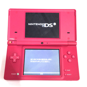 任天堂 TWL-001 Nintendo DSi ニンテンドーDSi ゲーム機 本体 ピンク 通電動作確認済