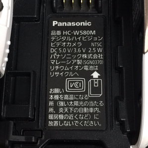 1円 Panasonic パナソニック HC-W580M デジタルハイビジョン ビデオカメラ 映像機器 通電動作確認済の画像6