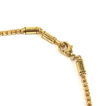 SJX エスジェイエックス GOLD GLITTER NECKLACE(S) ネックレス K18YG Pt950 8.6g 型番:5ZN0023 定価41.8万_画像7