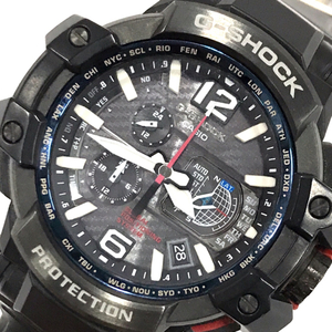 カシオ Gショック タフソーラー 腕時計 メンズ 稼働品 現状品 ブラック系 ファッション小物 CASIO G-SHOCK