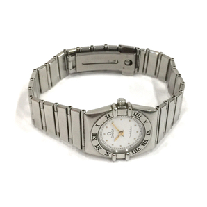 オメガ コンステレーション クォーツ 腕時計 レディース ホワイト文字盤 未稼働品 純正ブレス ブランド小物 OMEGAの画像8