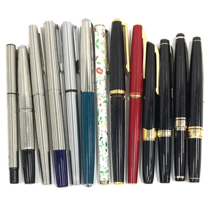  sailor platinum 18K other Pilot Elite 14K-585 etc. fountain pen writing implements stationery summarize set 