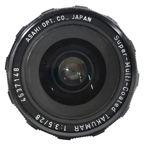 ASAHI PENTAX SPOTMATIC SP SMC TAKUMAR 1:3.5/28 1:3.5/135 一眼レフフィルムカメラ レンズの画像9