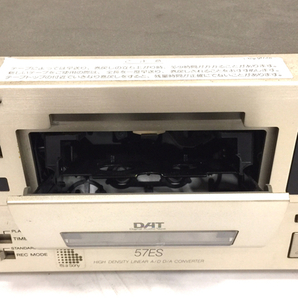 SONY DTC-57ES DATデッキ DATレコーダー 通電確認済み オーディオ機器の画像5