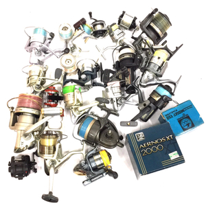 1 jpy RYOBI ALERT mini CARBON 70/SHIMANO AERNOS XT 2000/DAIWA SABBATH 3500 etc. fishing gear reel summarize set 