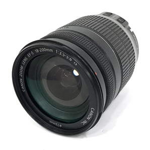 1円 CANON LENS EF-S 18-200mm 1:3.5-5.6 IS カメラレンズ オートフォーカス L141414の画像7