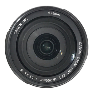 1円 CANON LENS EF-S 18-200mm 1:3.5-5.6 IS カメラレンズ オートフォーカス L141414の画像2