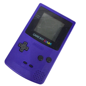 1円 任天堂 Nintendo GAME BOY COLOR CGB-001 ゲームボーイカラー パープル ゲーム機 ジャンク