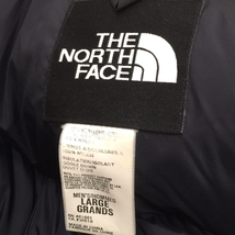 ザ・ノースフェイス large grands ダウンジャケット アウター ジップアップ ブラック メンズ THE North Face_画像6
