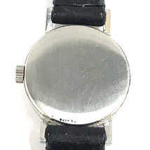 オメガ ジュネーブ 手巻き 機械式 腕時計 レディース シルバーカラー文字盤 稼働品 社外ベルト ファッション小物_画像2