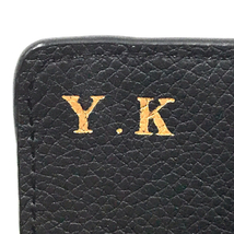 ルイヴィトン モノグラム ミュルティクレ6 アンプラント キーケース M64421 ブラック ネーム刻印入 Louis Vuitton_画像7