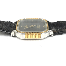 オメガ デビル クォーツ 腕時計 レディース ブラック文字盤 未稼働品 純正尾錠 1387 ファッション小物 OMEGA_画像6