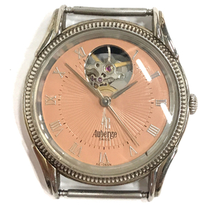 オーベルジュ 自動巻 オートマチック 腕時計 フェイスのみ 裏スケルトン 稼働品 小物 雑貨 Aubergeの画像8