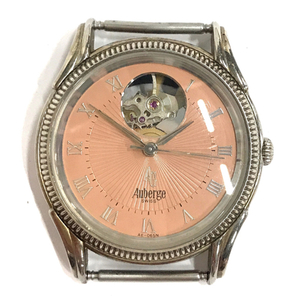 オーベルジュ 自動巻 オートマチック 腕時計 フェイスのみ 裏スケルトン 稼働品 小物 雑貨 Aubergeの画像2
